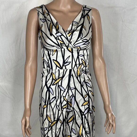 Diane Von Furstenberg Women’s Multi-Color Plunging Neckline Dress – Size 2 – - Picture 1 of 9